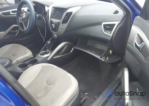 2012 Hyundai Veloster Base W/Gray z USA, uszkodzony, nr VIN KMHTC6AD5CU071390